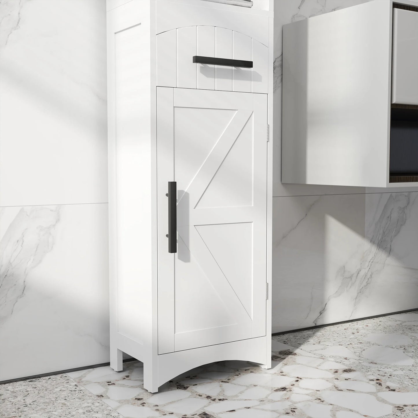 Tall Bathroom Storage Cabinet