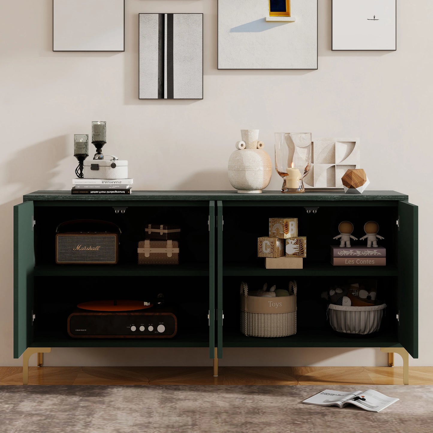 60" Large Sideboard