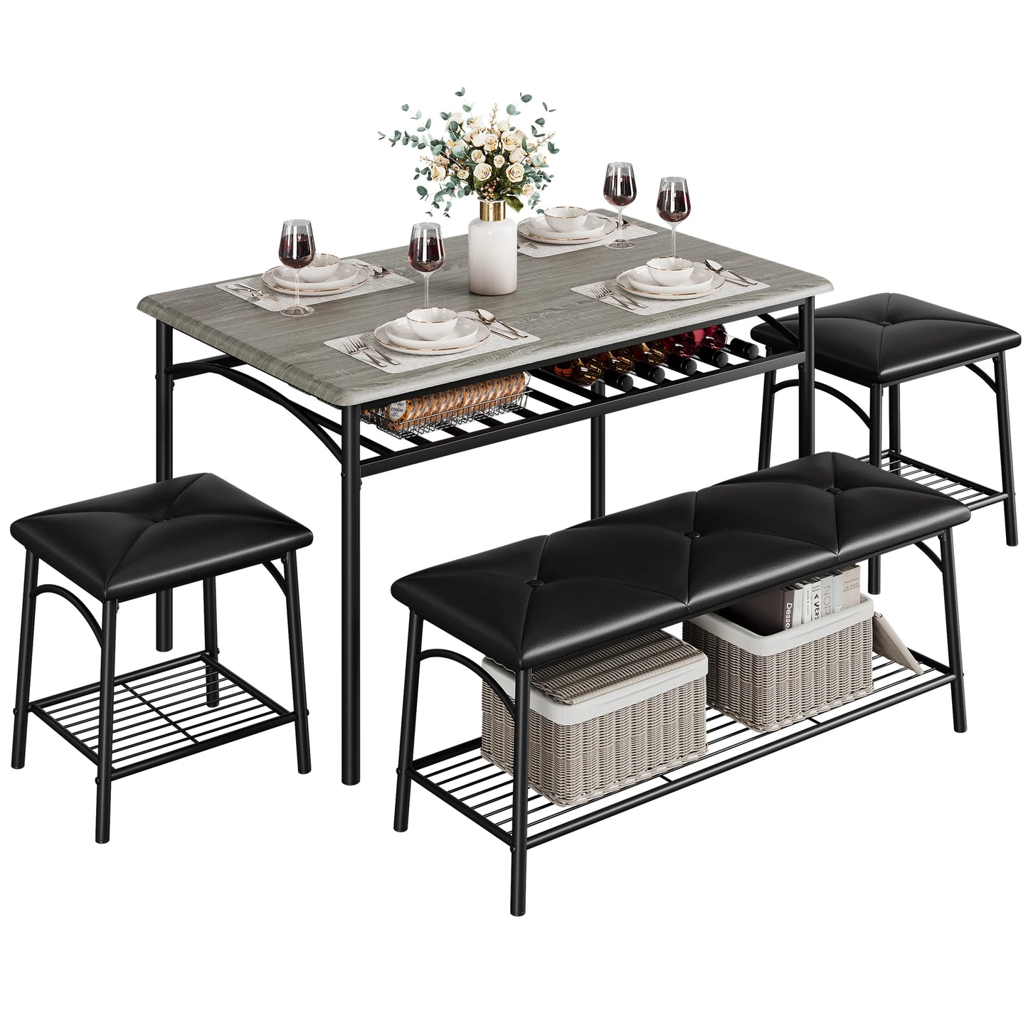 Dining Table Set for 4