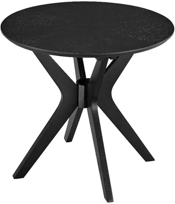 47" Round Wood Dining Table