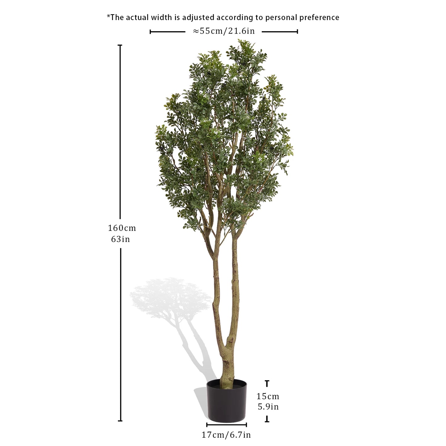 Artificial Faux Tropical Tree