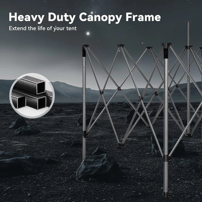 10x15 Canopy Tent Gazebo with 4 Sidewalls