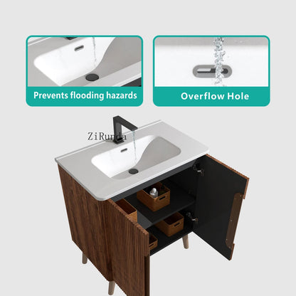 30" bathroom vanity with sink