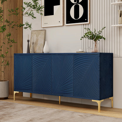4-door Sideboard with adjustable shelves