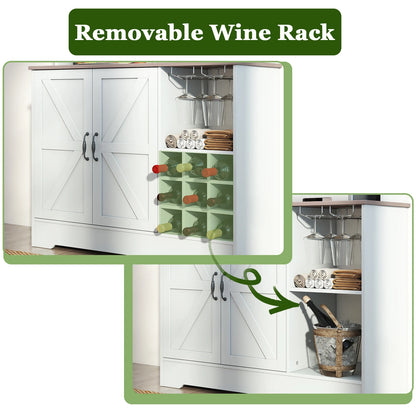 71" Kitchen Pantry Cabinet
