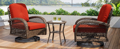 3 Pieces Patio Furniture Set