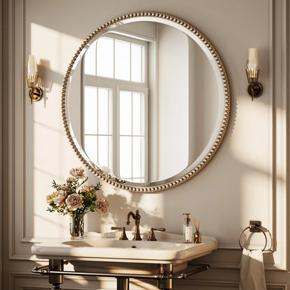 Round Bathroom Mirror Vanity