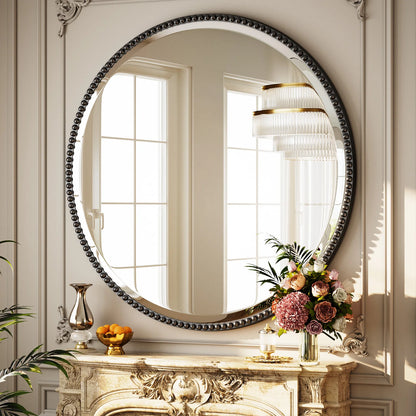 Round Bathroom Mirror Vanity