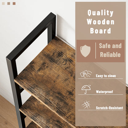 Triple 5 Tier Bookshelf