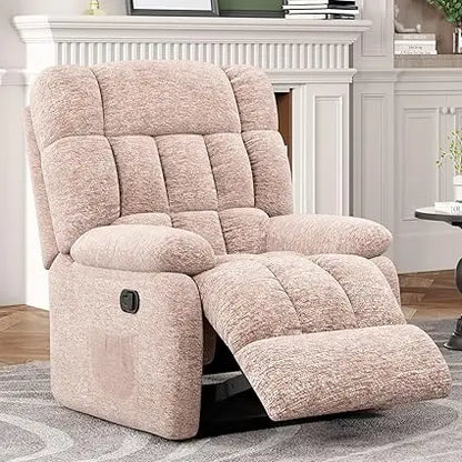 Rocking Recliner Chair with Side Pocket