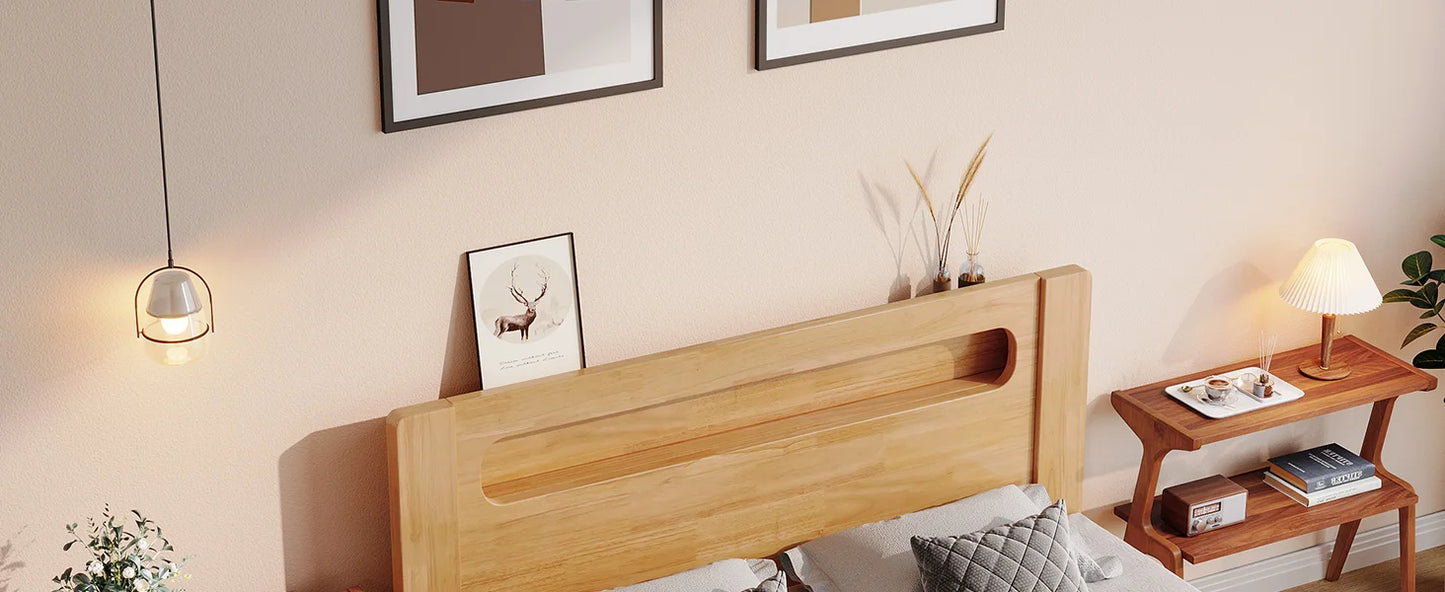 Solid Wood End Table