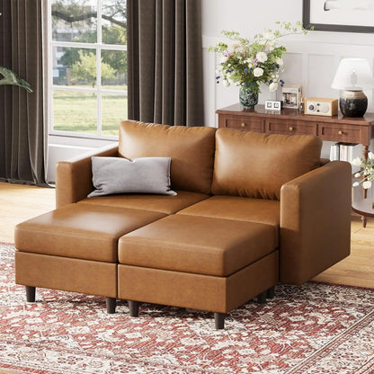 Faux Leather Single Sofa, chair, lounge chair, well made