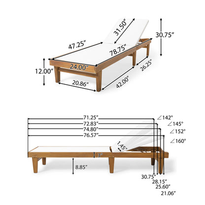 Outdoor Patio Sun Loungers