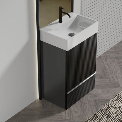 20" Bathroom Vanity with Ceramic Sink