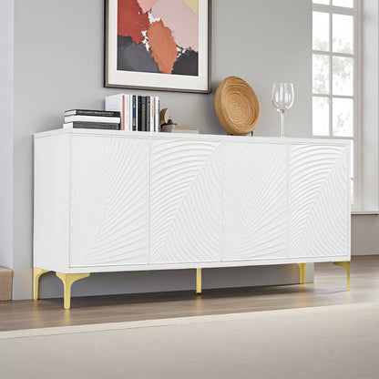 4-door Sideboard with adjustable shelves