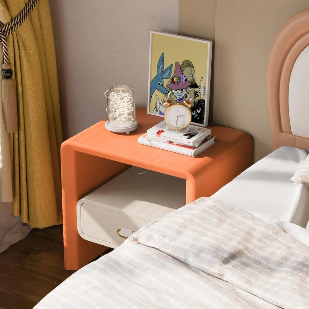 Orange Nightstand