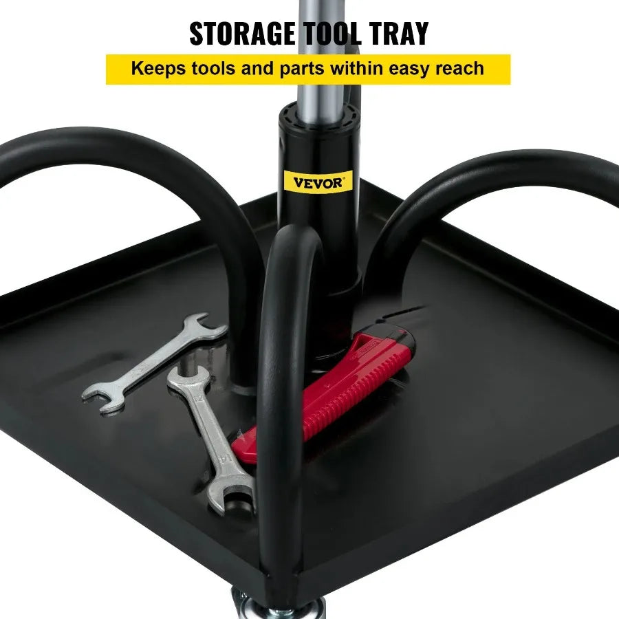 Rolling Garage Stool 300LBS Capacity