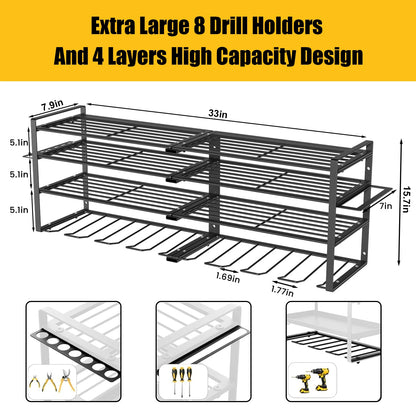 Power Tool Storage Rack