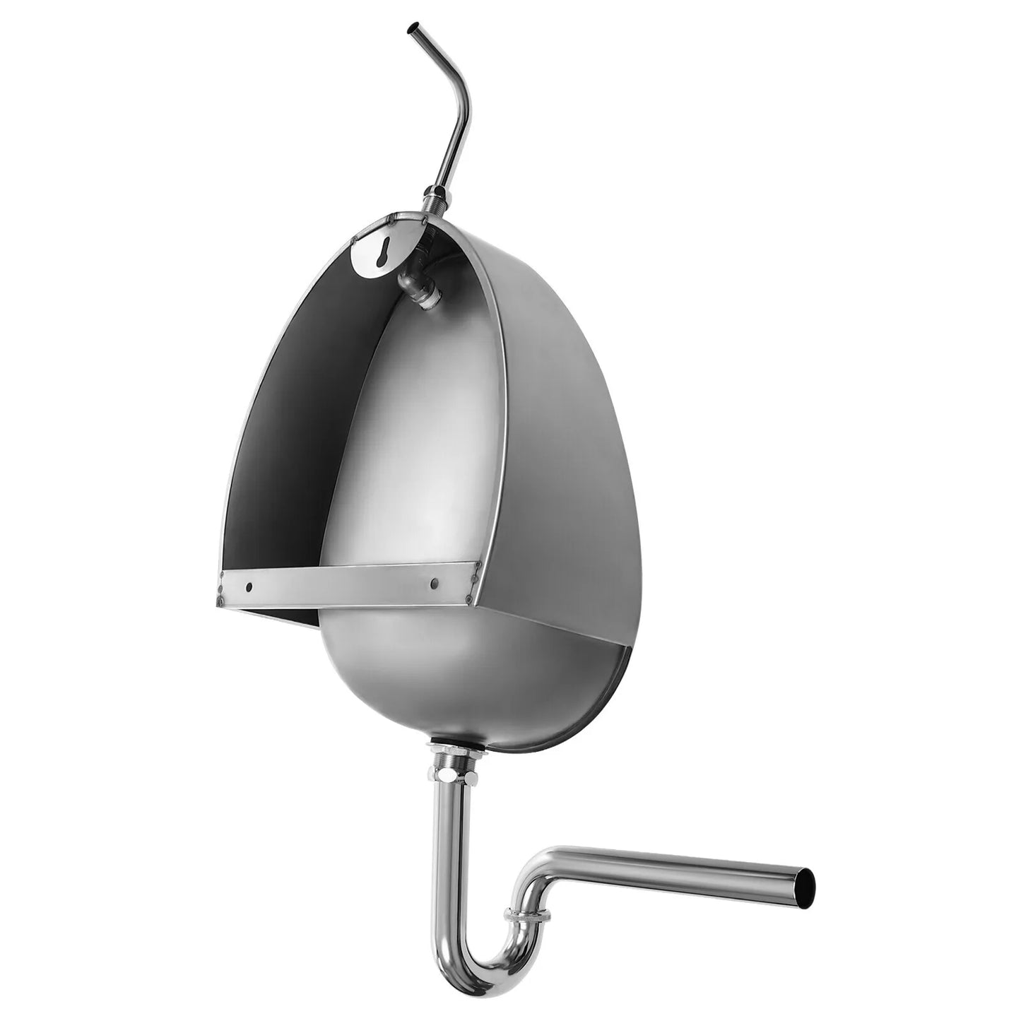 Automatic Wall Mounted Bathroom Urinal, Intelligent Sensor Flush