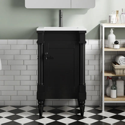 18" bathroom vanity with sink