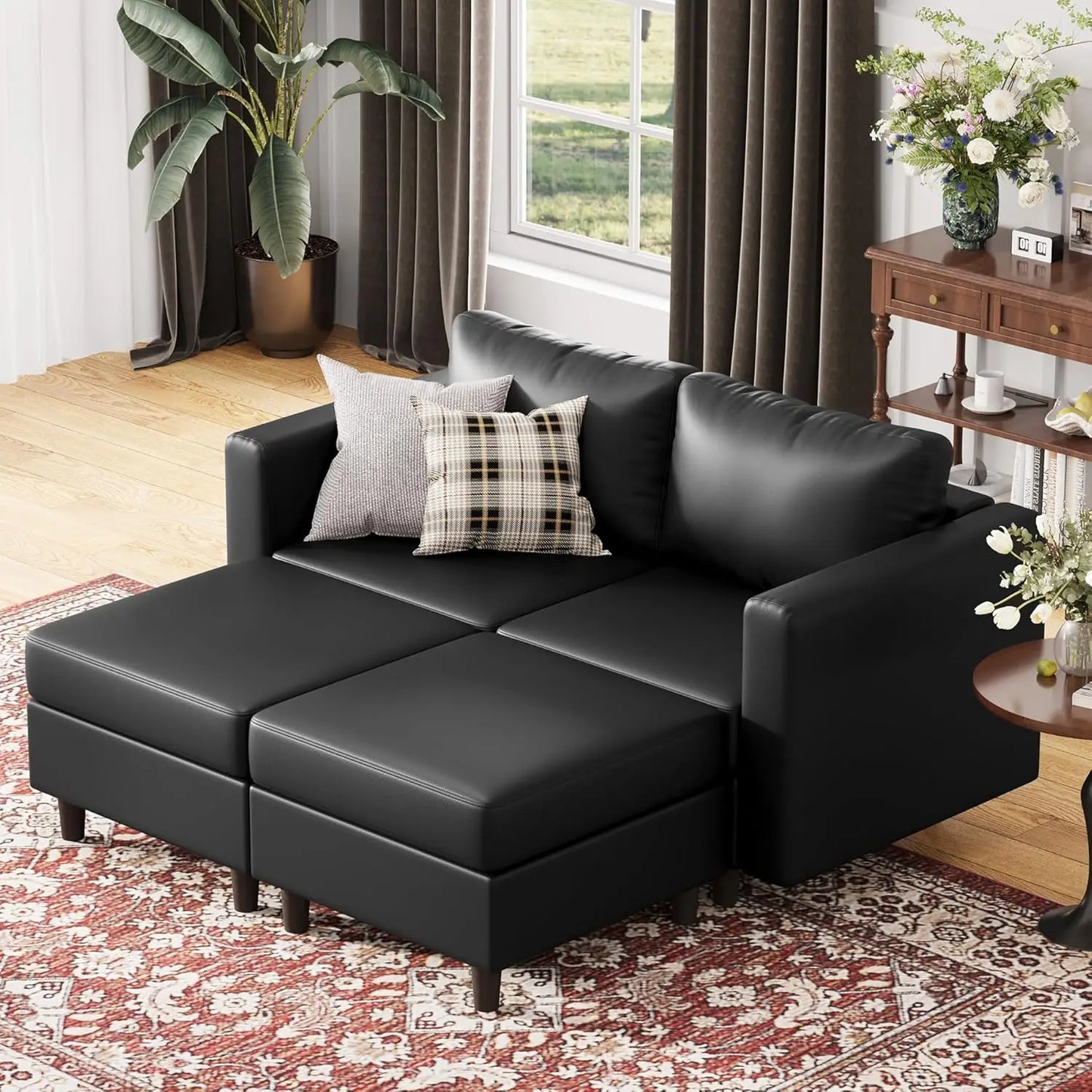 Faux Leather Single Sofa, chair, lounge chair, well made