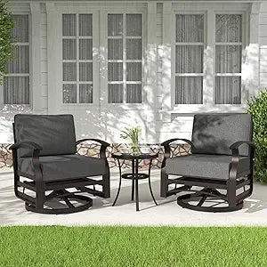 3 Pieces Patio Furniture Set
