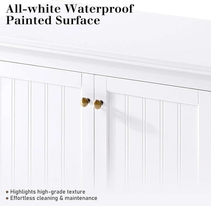 72" Sideboard Buffet Cabinet