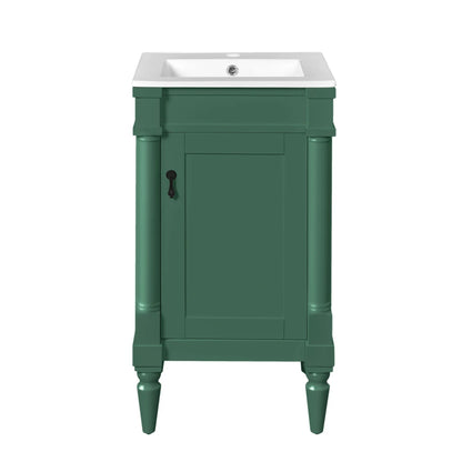18" bathroom vanity with sink