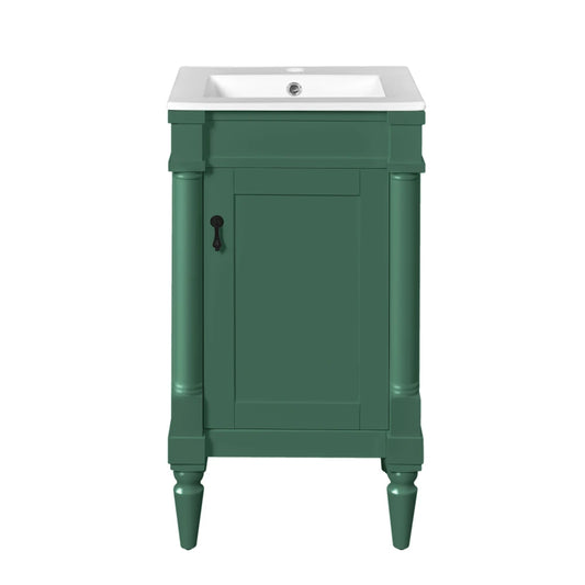 18" bathroom vanity with sink