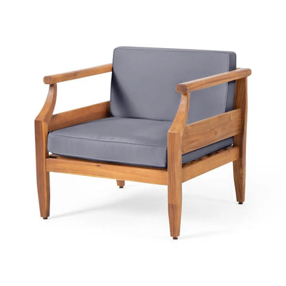 Acacia Lounge Chairs with 2-Pack Cushions