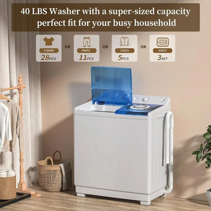 Portable Twin Tub Washing Machine