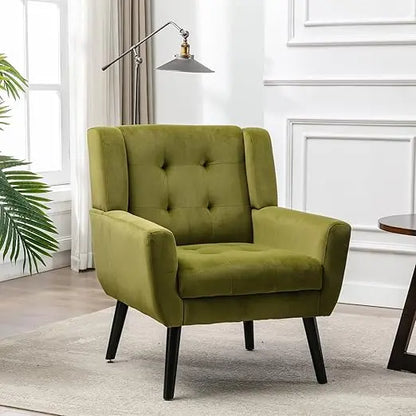 Velvet Accent Chair