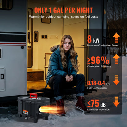 8KW Diesel Heater 12V/24V