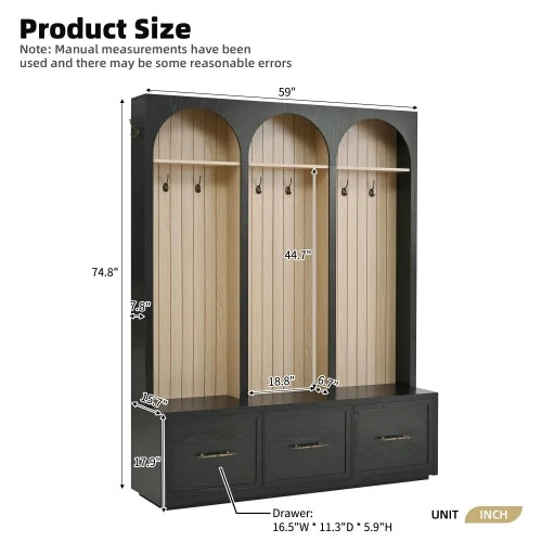 59" Wardrobe