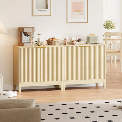 31.5'' Fluted Buffet Cabinet Sideboard