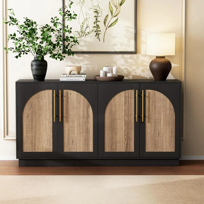 62" Buffet Cabinet with Hutch