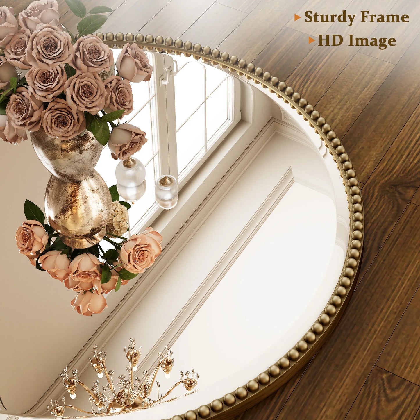 Round Bathroom Mirror Vanity