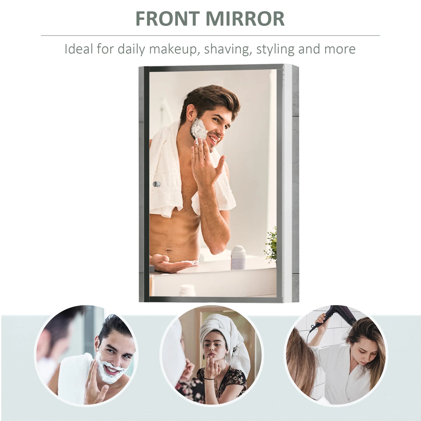 24" Mirrored Medicine Cabinet