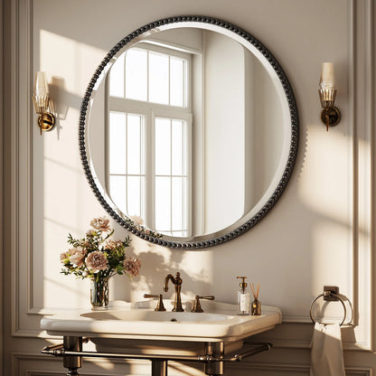 Round Bathroom Mirror Vanity