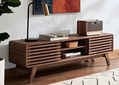 Walnut TV Stand for 55-65' TV