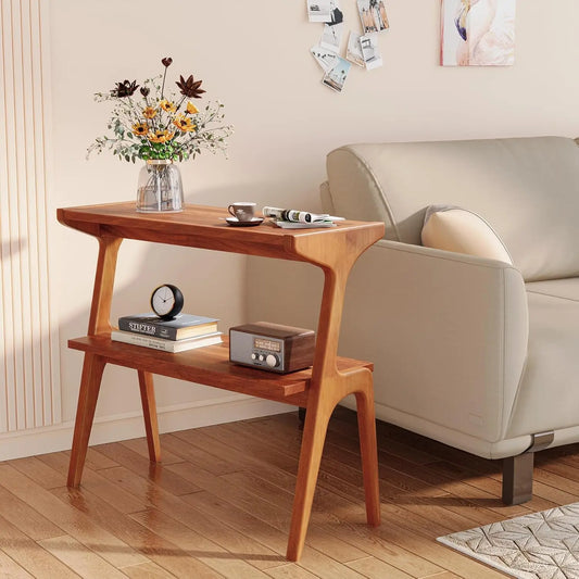 Solid Wood End Table