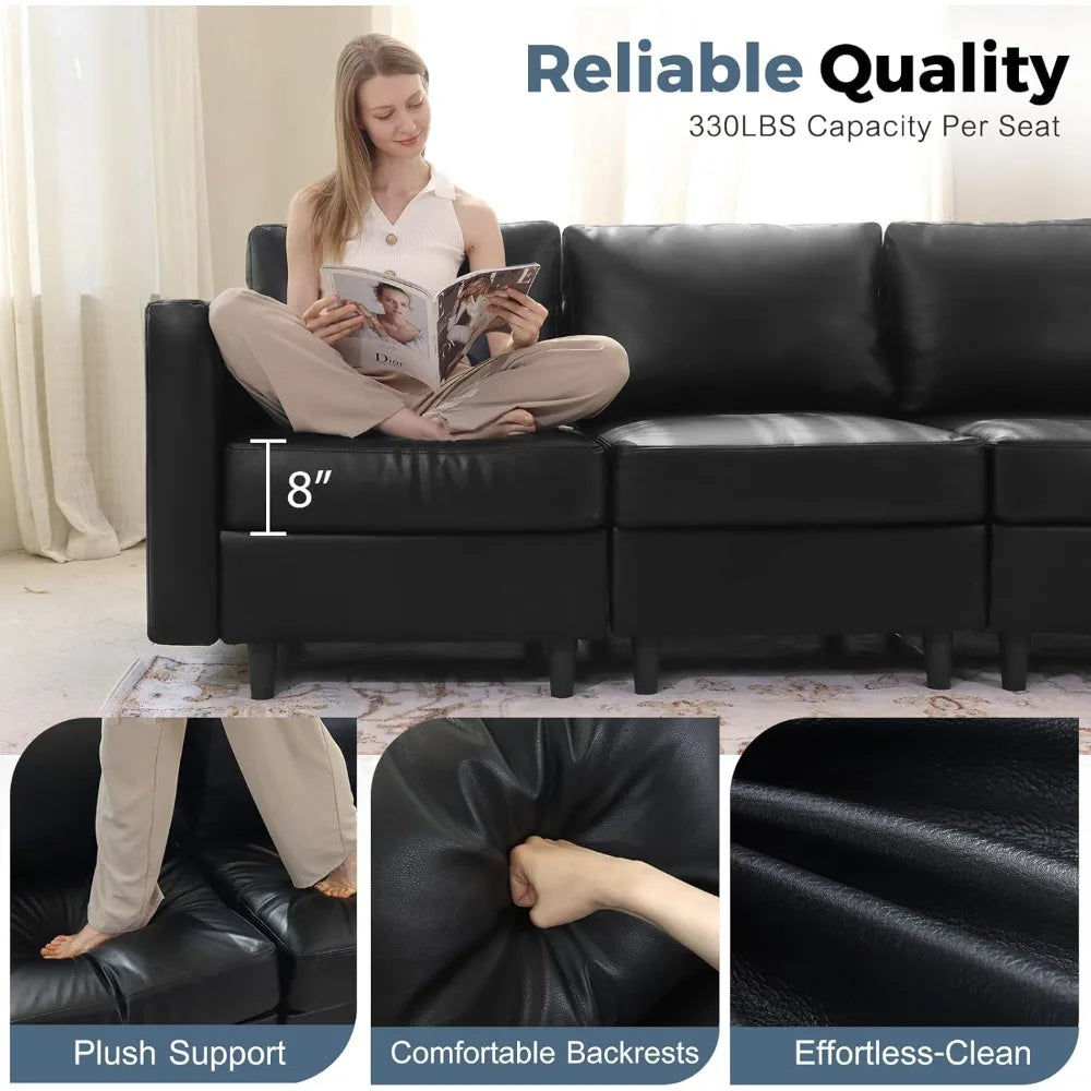 Faux Leather Single Sofa, chair, lounge chair, well made