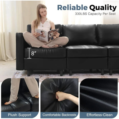Faux Leather Single Sofa, chair, lounge chair, well made