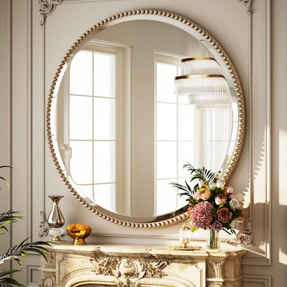 Round Bathroom Mirror Vanity