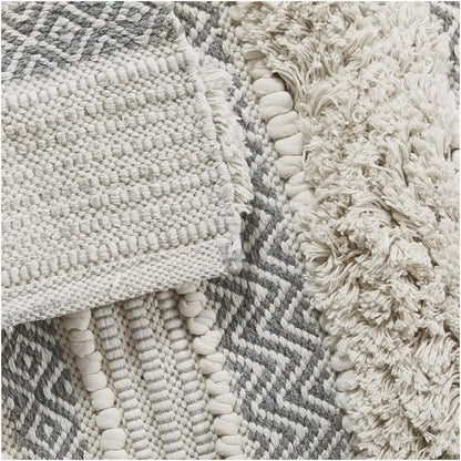 Cotton Bath Mat Rug for Bathroom