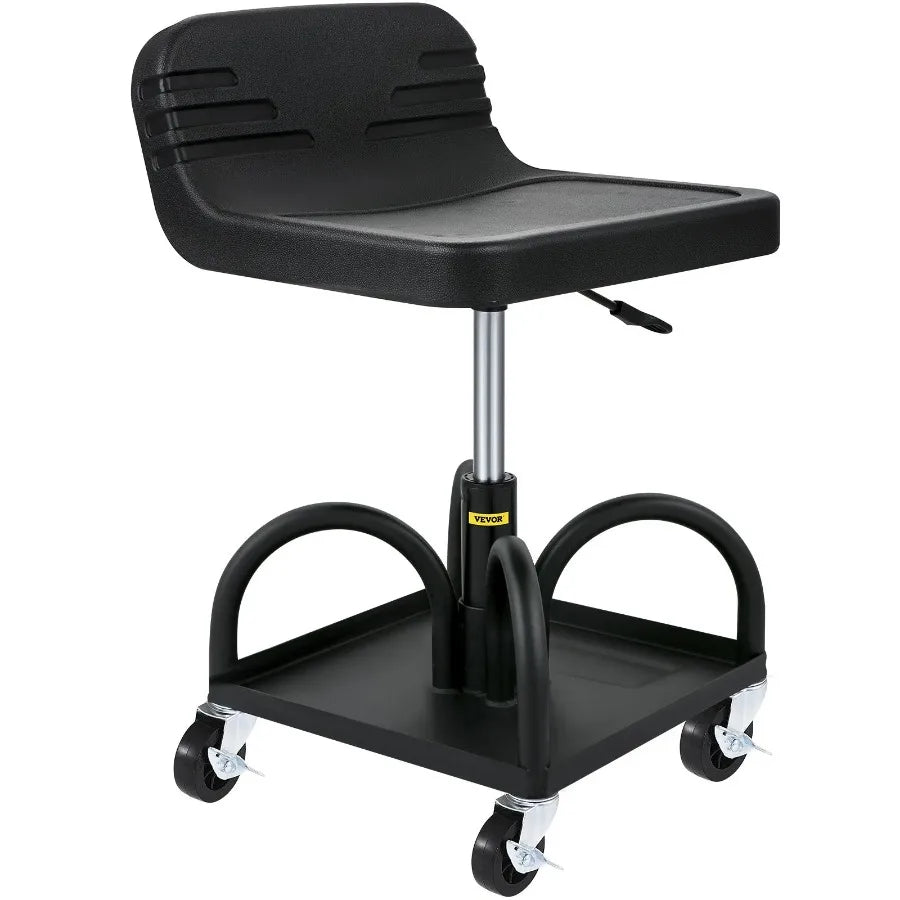 Rolling Garage Stool 300LBS Capacity