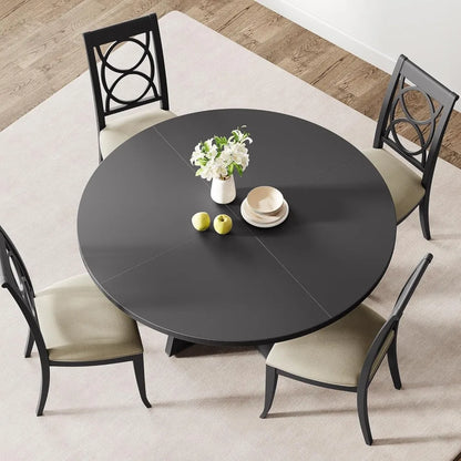 47-Inch Round Large Dining Table