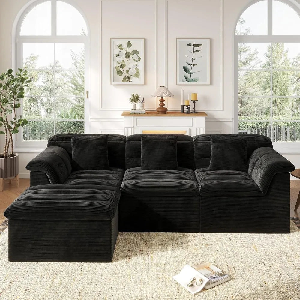 112" Modular Sectional Couch