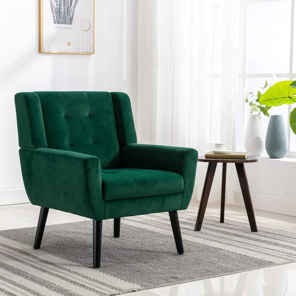 Velvet Accent Chair