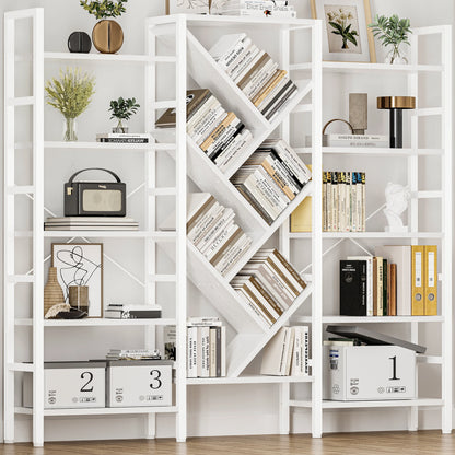 Triple 5 Tier Bookshelf